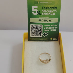 ANILLITO ORO 10 K 1.2 GRMS (SEMINUEVO)