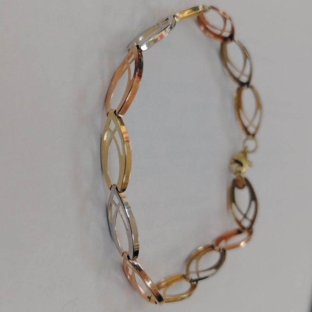 PULSERA ORO, ORO COMBINADO 10 K 3 GRMS (SEMINUEVO)