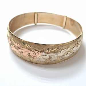 PULSERA RIGIDA ORO 8 K 21.7 GRMS (SEMINUEVO)