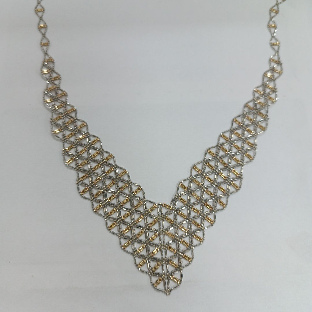 GARGANTILLA ORO,ORO BLANCO 14 K 15,00 GRMS (SEMINUEVO)