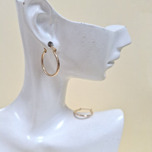 ARETES ARRACADAS 14K 1.3 GR (NUEVO)