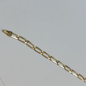 PULSERA ESLABON 14K 21 CM 4.4 GR (NUEVO)
