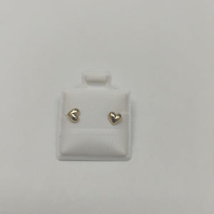 BROQUELES BROQUEL FIG CORAZON LISO 14K 0.1987 GR (NUEVO)
