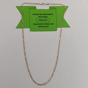 CADENA ORO COMBINADO 10 K 3,60 GRMS (SEMINUEVO)