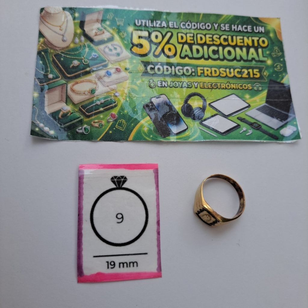 ANILLO ORO 8 K 4.3 GRMS (SEMINUEVO)