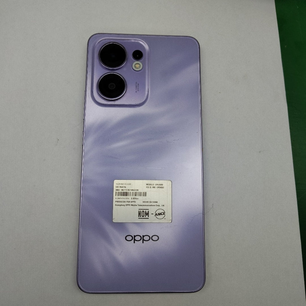 CELULAR OPPO RENO 13F 5G CPH2699 (2025) 256 GB 12 GB RAM (SEMINUEVO)