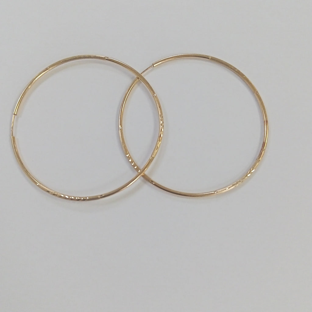 ARRACADAS PAR ORO 14 K 2,10 GRMS (SEMINUEVO)
