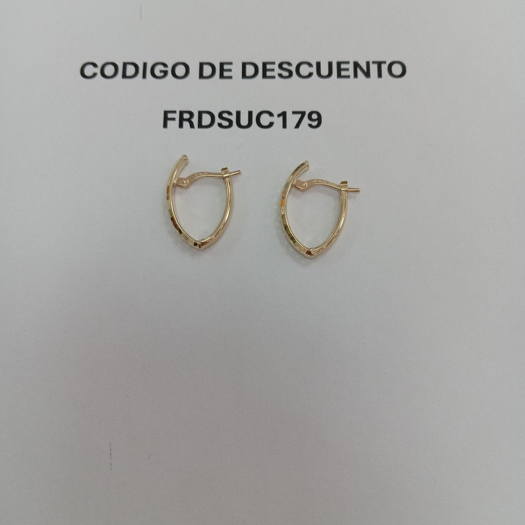 ARRACADAS ORO 10K 1.2 (NUEVO)