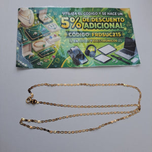 CADENA ORO 10 K 1.5 GRMS (SEMINUEVO)