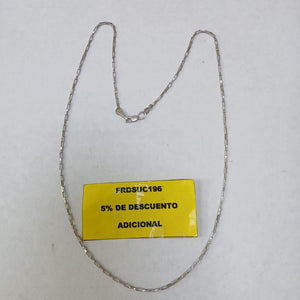 CADENA PLATA 3.4 GRMS (SEMINUEVO)