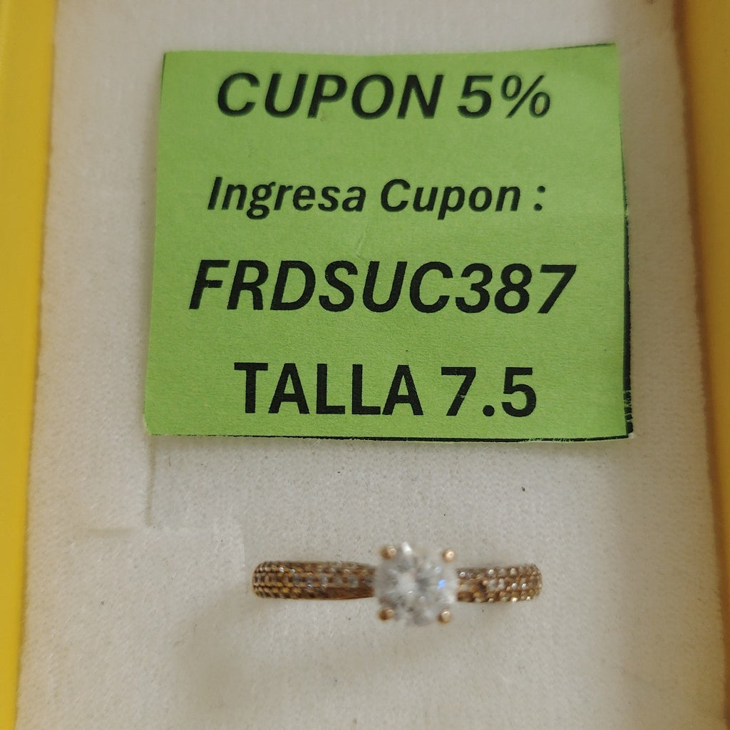 ANILLITO ORO 10 K 2.4 GRMS (SEMINUEVO)