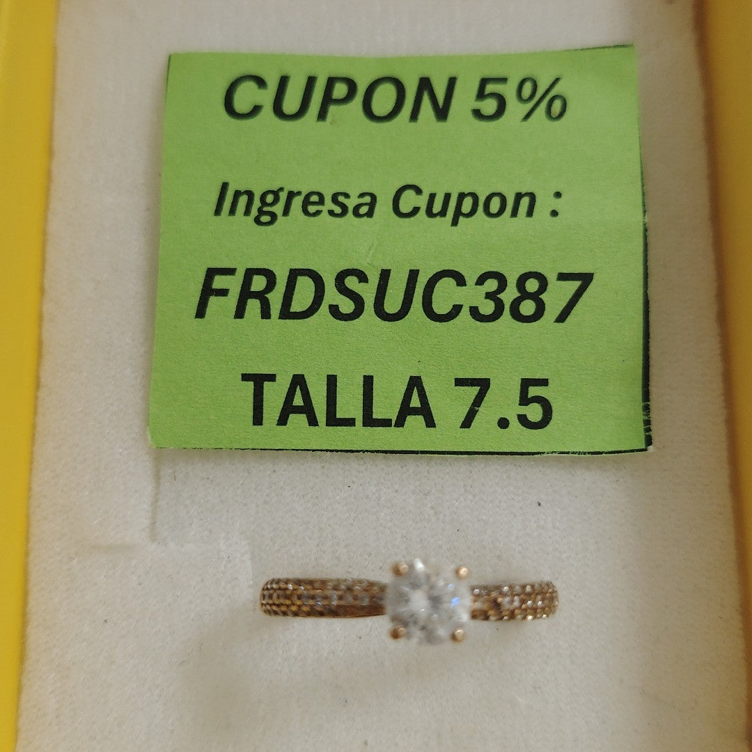 ANILLITO ORO 10 K 2.4 GRMS (SEMINUEVO)