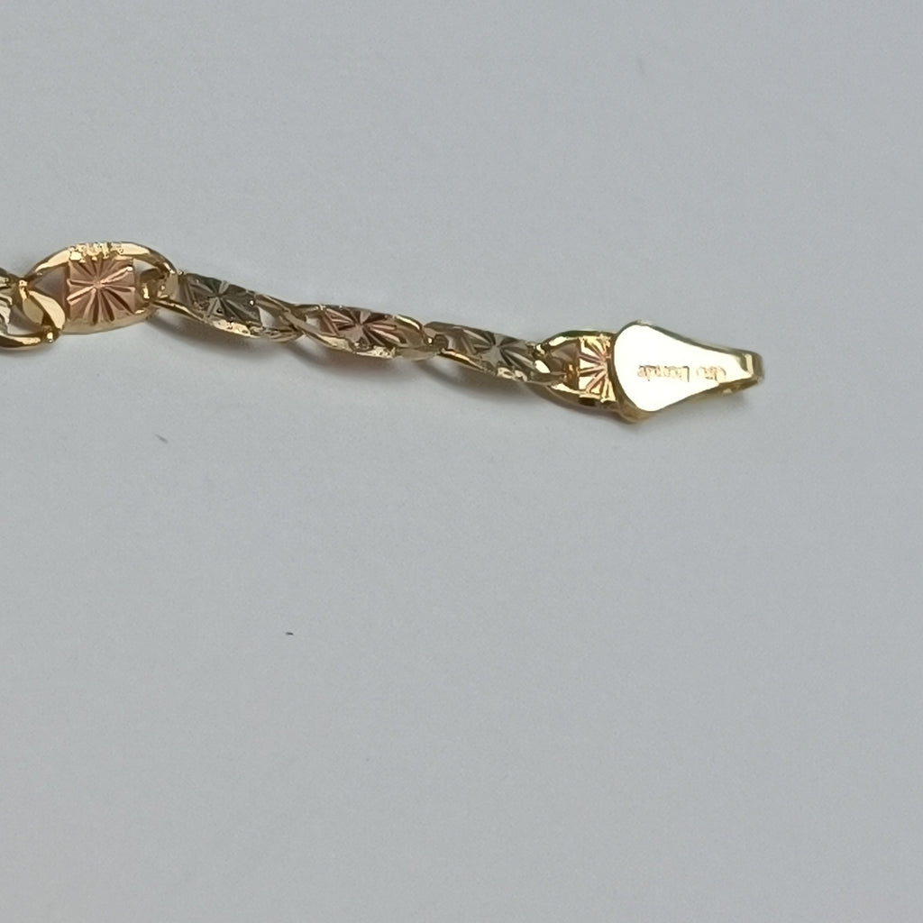 PULSERA GUCHI 14K 18 CM 2.9 GR (NUEVO)