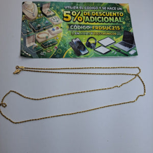 CADENA ORO 10 K 3,20 GRMS (SEMINUEVO)