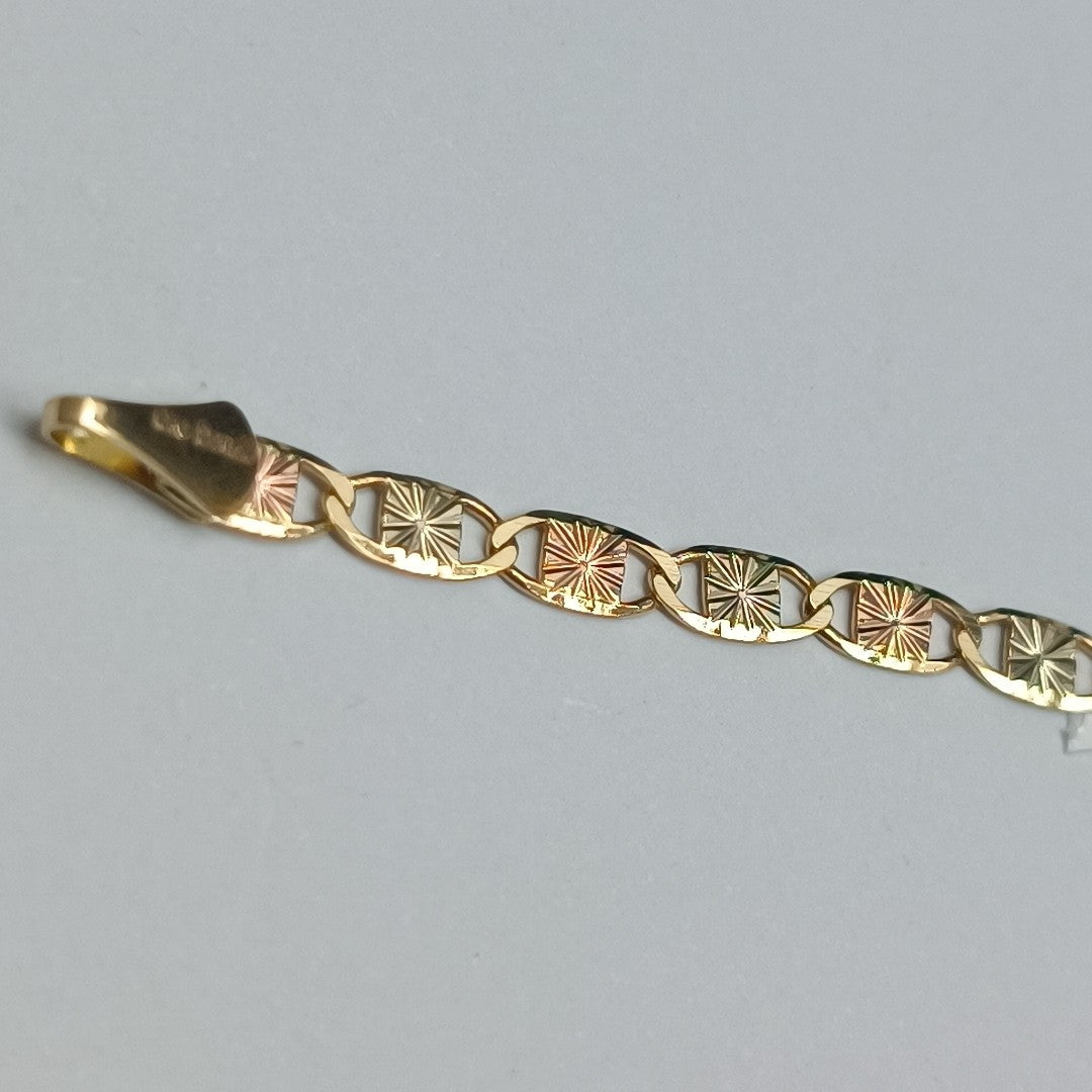 PULSERA GUCHI 14K 18 CM 2.9 GR (NUEVO)