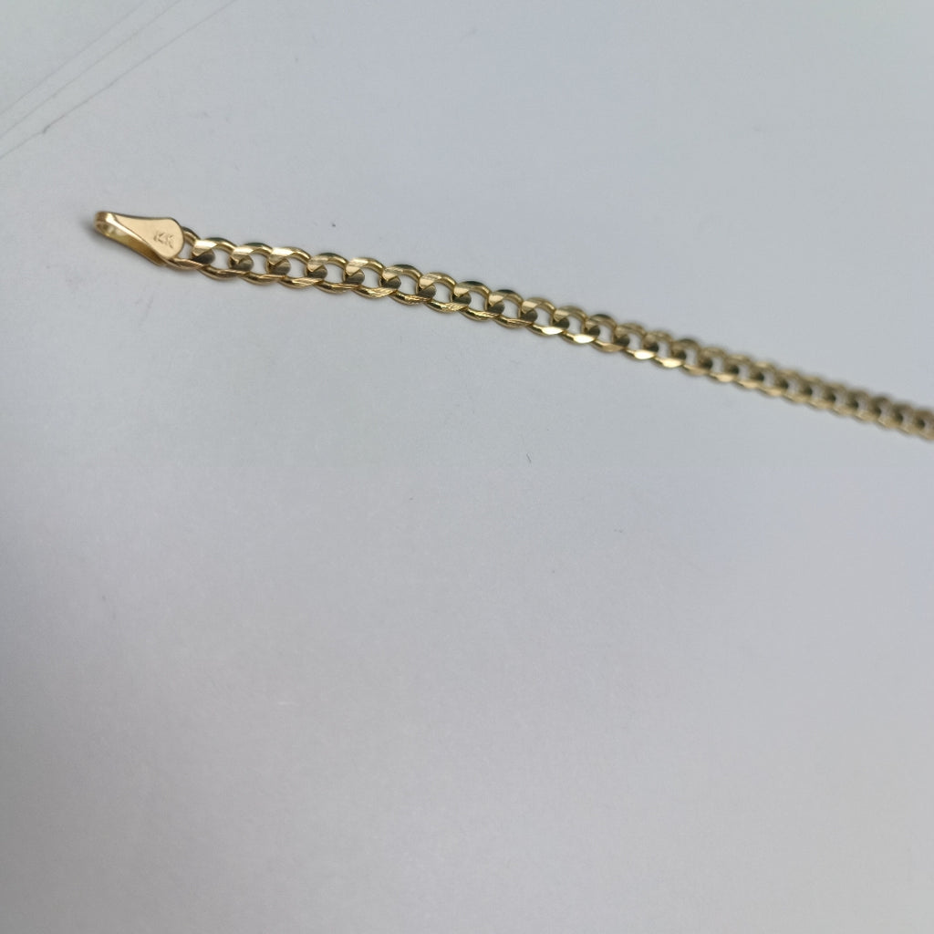 PULSERA BARBADA 14K 21 CM 5 GR (NUEVO)