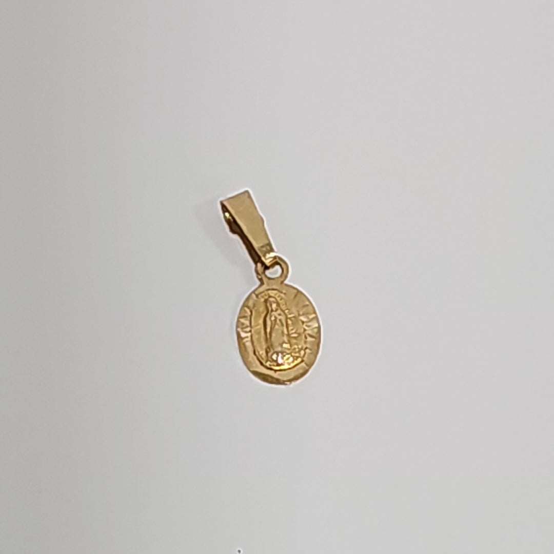 MEDALLA RELIGIOSA ORO 14 K 0.6 GRMS (SEMINUEVO)