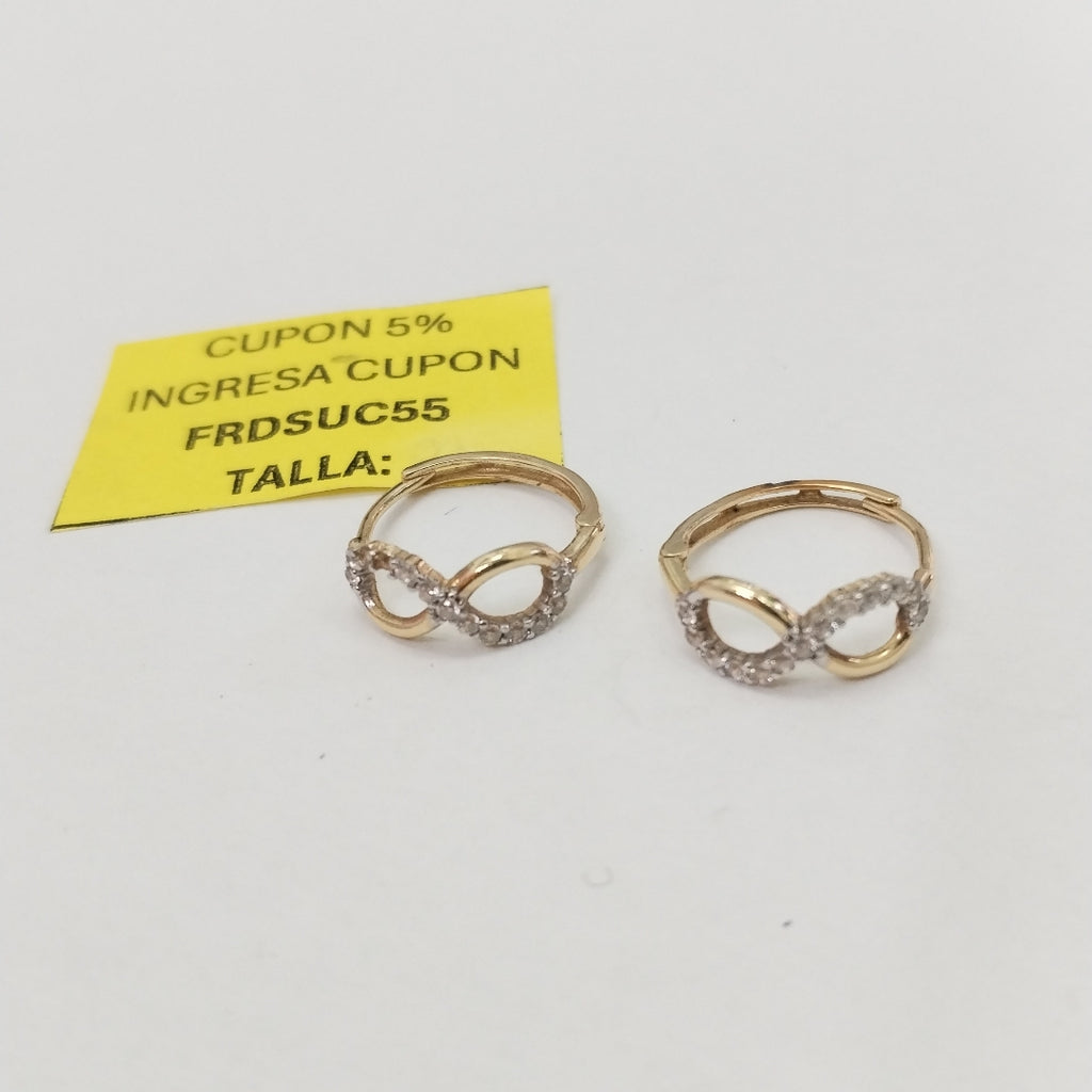 ARRACADAS PAR ORO 14 K 1,70 GRMS (SEMINUEVO)
