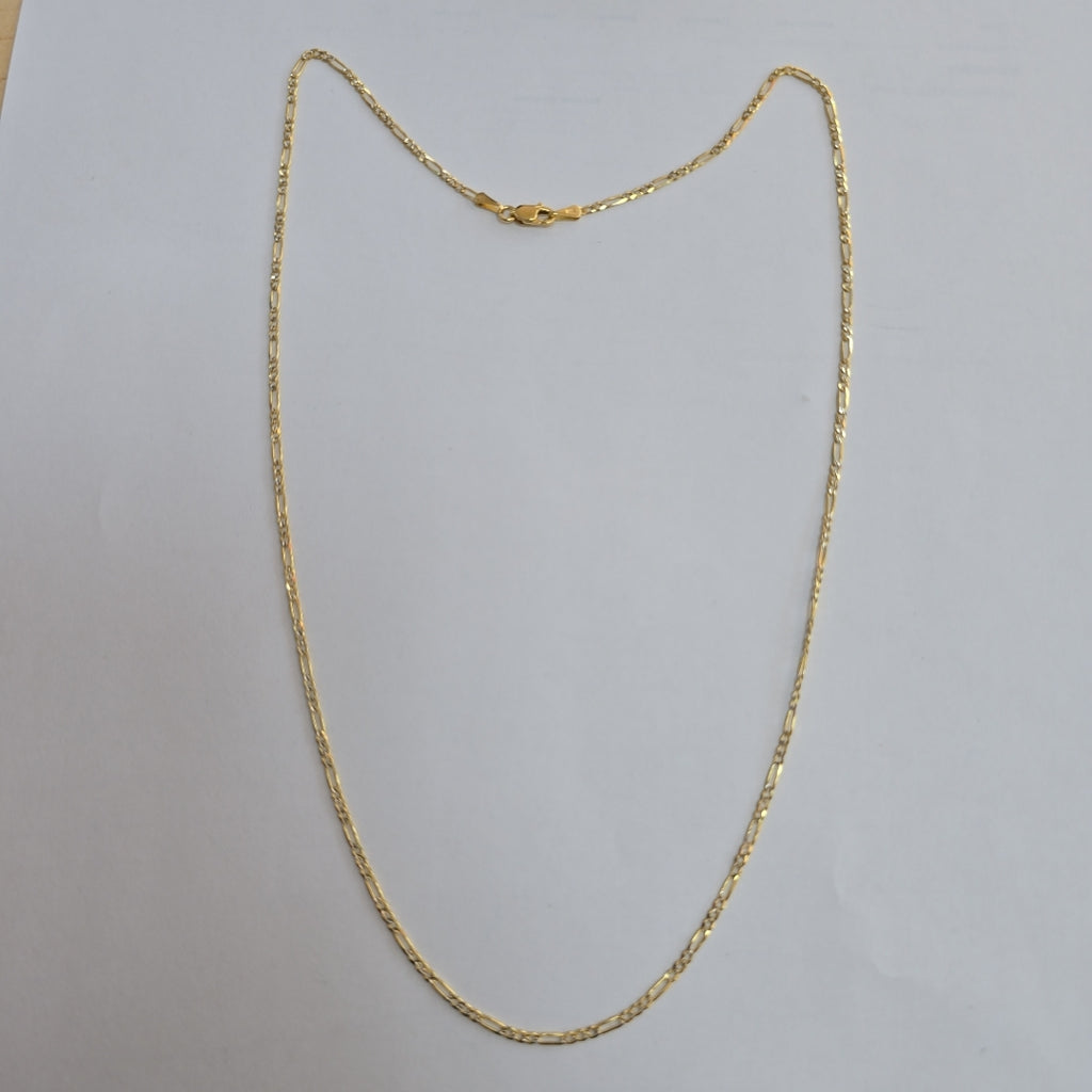 CADENA 3X1 14K 50 CM 3.4 GR (NUEVO)