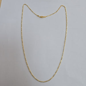 CADENA 3X1 14K 50 CM 3.4 GR (NUEVO)