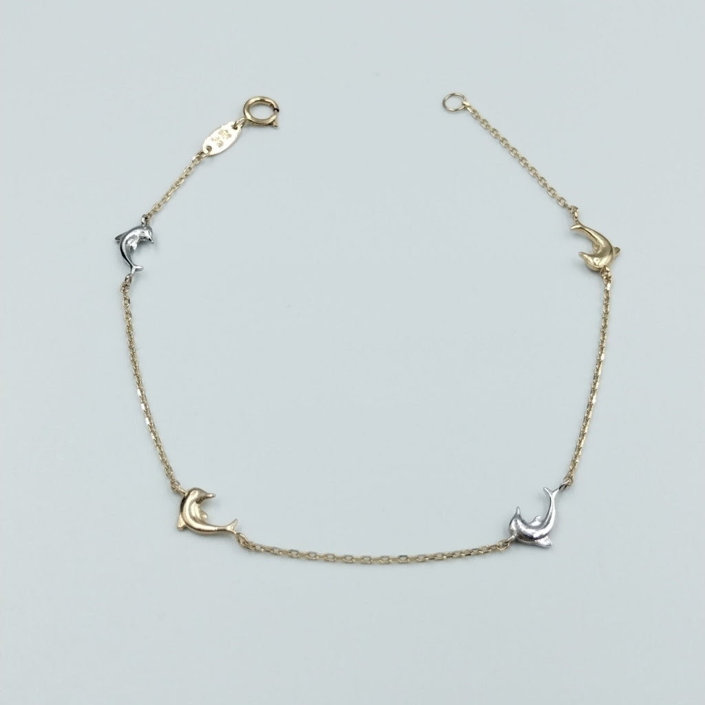 PULSERAS DAMA ORO 14K 1.5 (NUEVO)
