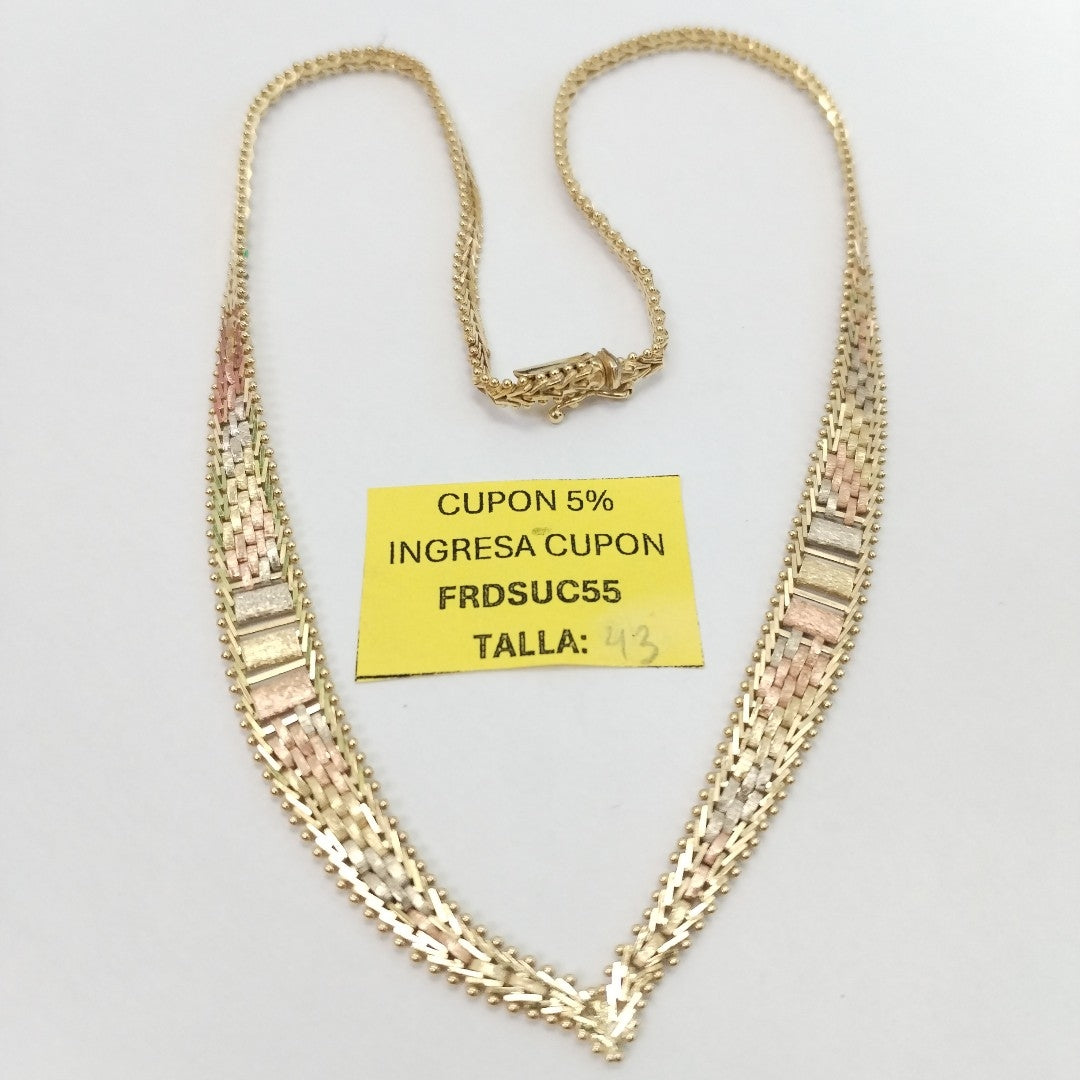 GARGANTILLA ORO 14 K 18,60 GRMS (SEMINUEVO)