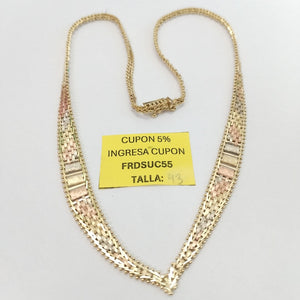 GARGANTILLA ORO 14 K 18,60 GRMS (SEMINUEVO)