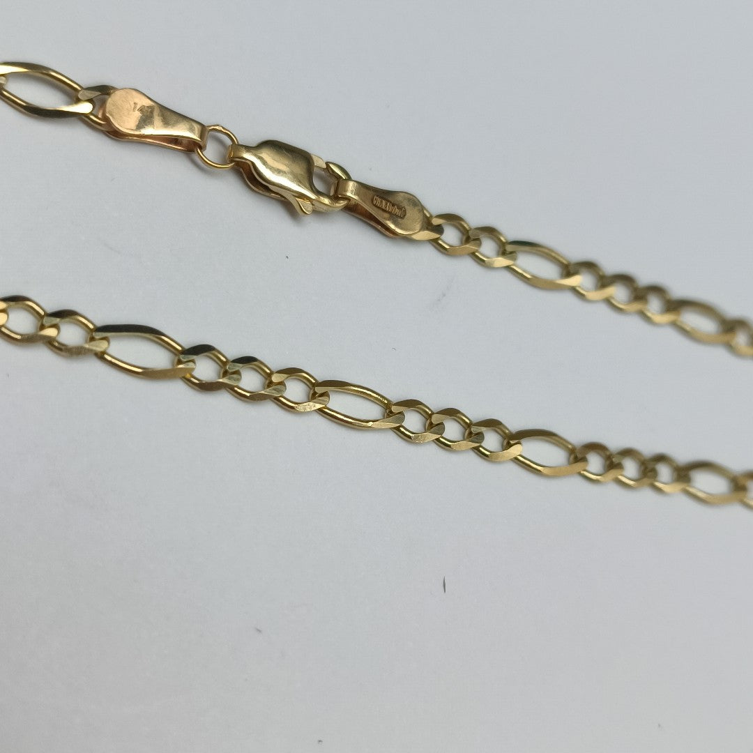 CADENA 3X1 14K 60 CM 8.9 GR (NUEVO)