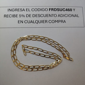 CADENA ESLABON 14K 60 CM 11.9 GR (NUEVO)