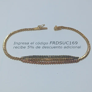 PULSERA ORO 14 K 9.2 GRMS (SEMINUEVO)