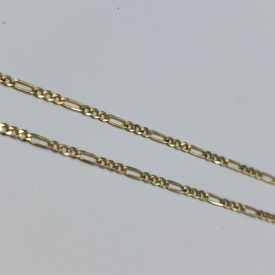 CADENA TEJIDO 3X1 14K 60 CM 5.7 GR (NUEVO)