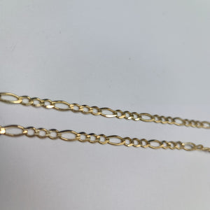 CADENA 3X1 14K 60 CM 9 GR (NUEVO)