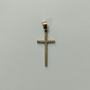 CRUZ, DIJE ORO 14 K 1 GRMS (SEMINUEVO)