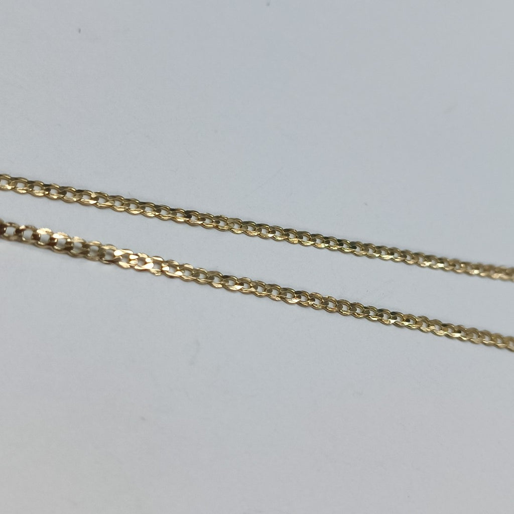 CADENA BARBADA 14K 55 CM 5.1 GR (NUEVO)