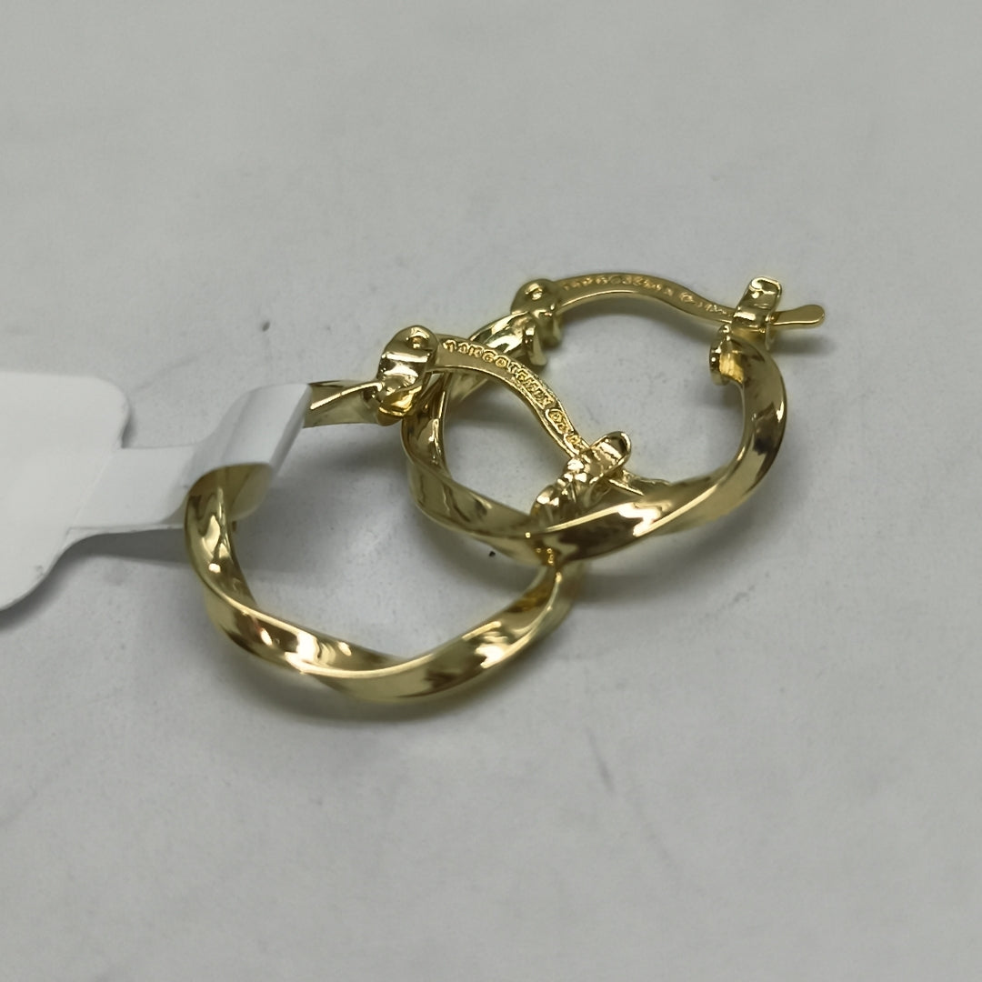ARETES ARRACADAS TORZAL 14K 1.1 GR (NUEVO)