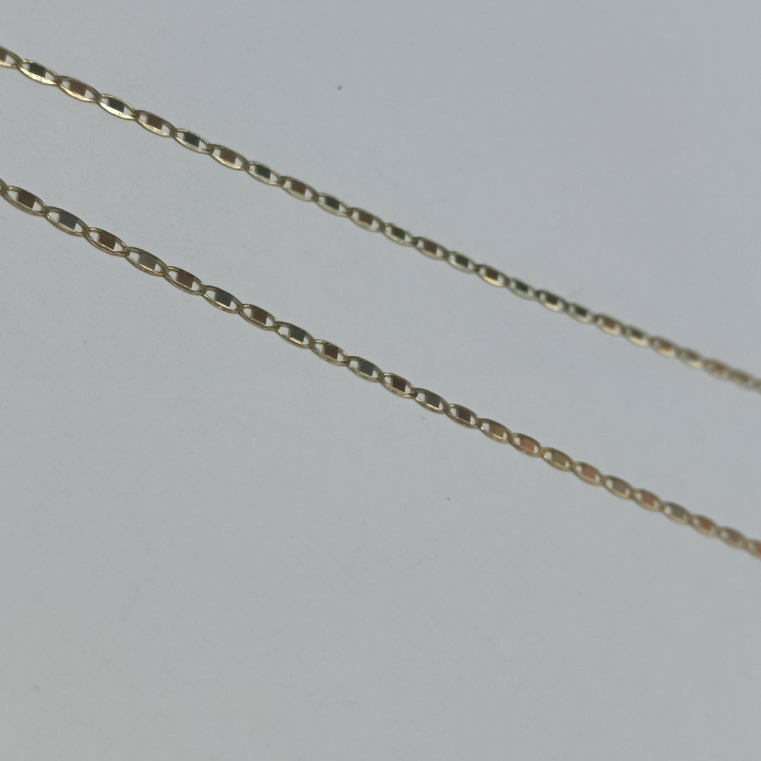 CADENA GUCHI 14K 50 CM 3 GR (NUEVO)