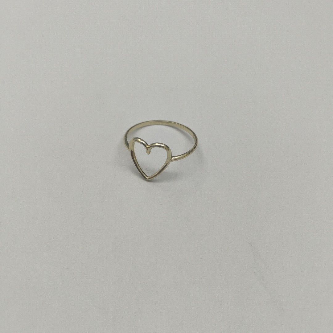 ANILLOS ANILLITO FIG CORAZON 10K TALLA 7 0.8 GR (NUEVO)