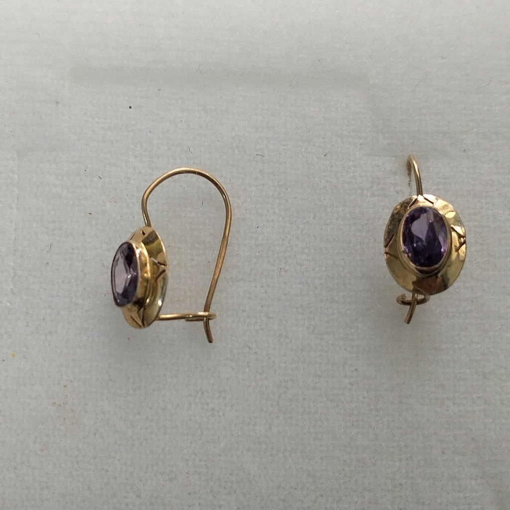 ARETES PAR ORO 10 K 0.7 GRMS (SEMINUEVO)