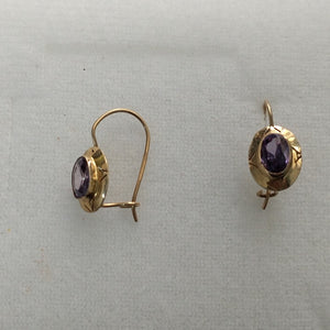 ARETES PAR ORO 10 K 0.7 GRMS (SEMINUEVO)