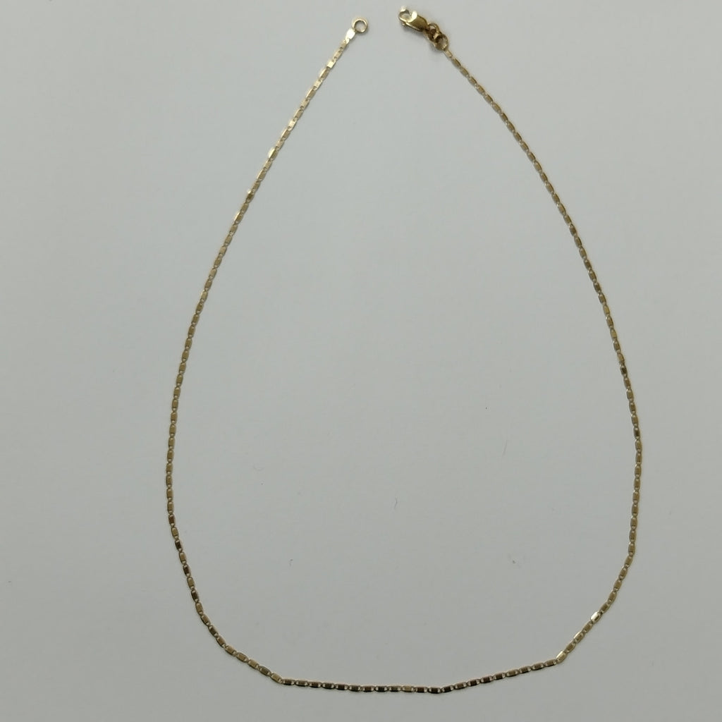CADENA ORO 14 K 0.9 GRMS (SEMINUEVO)