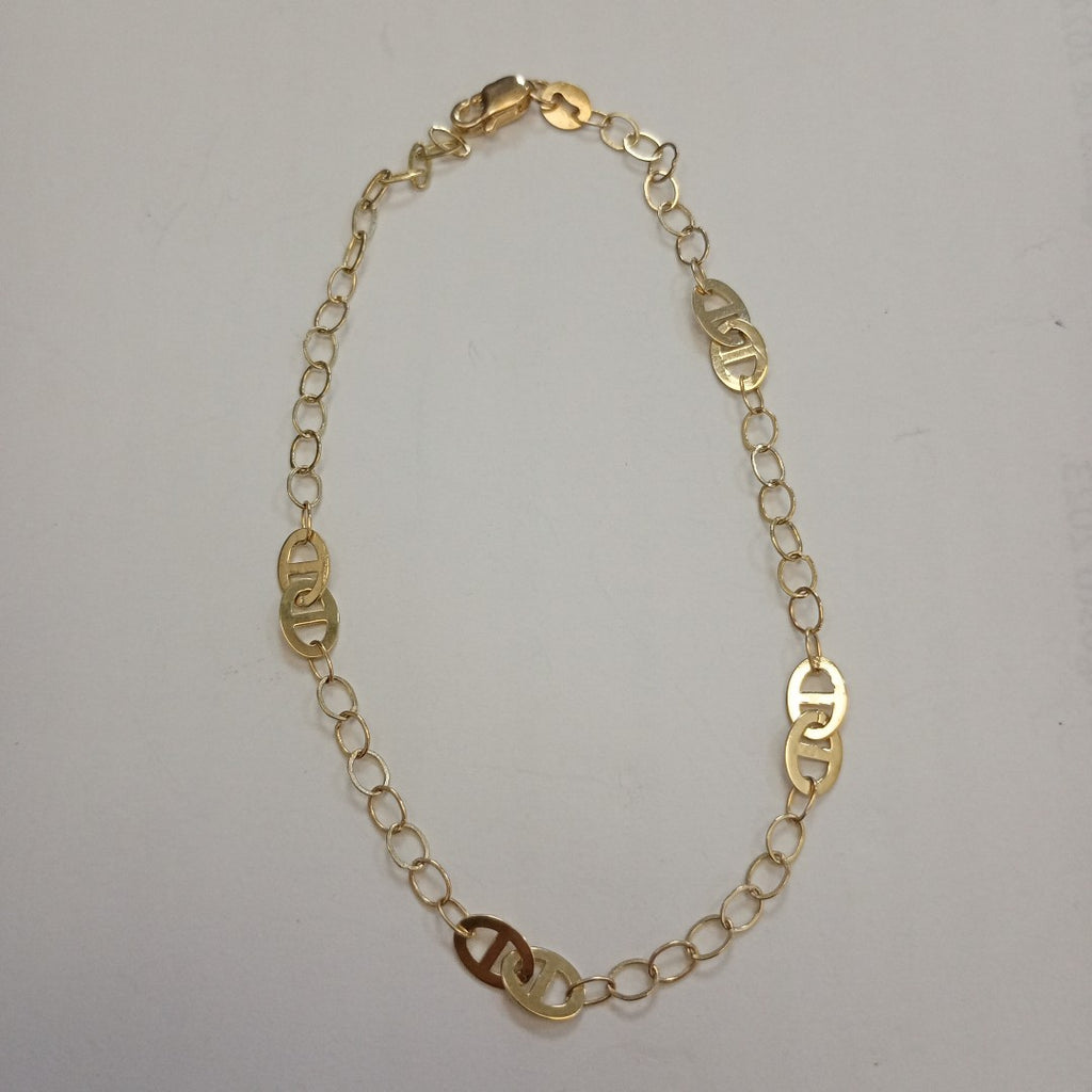 PULSERA ESPECIAL 14K 21 CM 1.8 GR (NUEVO)