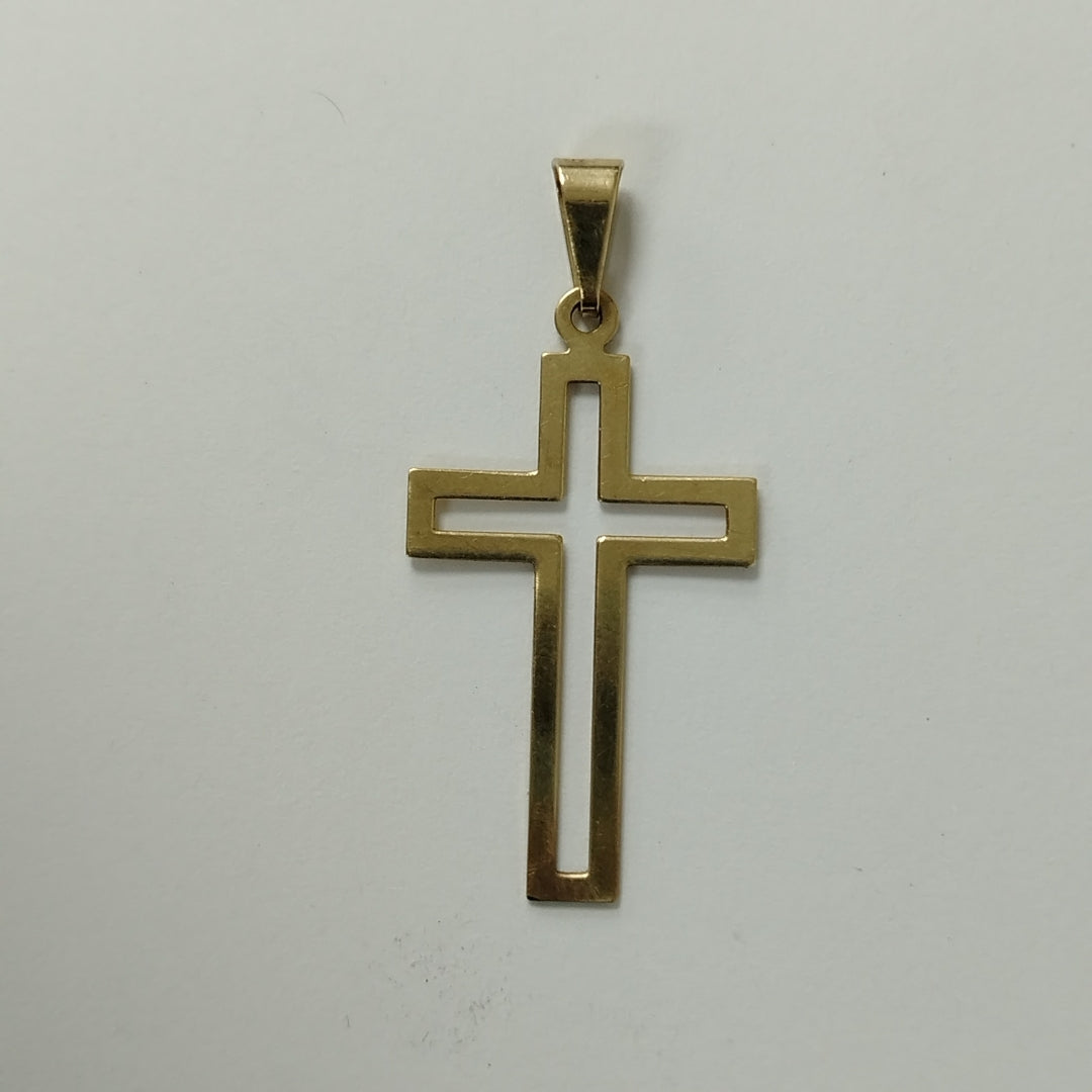CRUZ, DIJE ORO 10 K 1.3 GRMS (SEMINUEVO)
