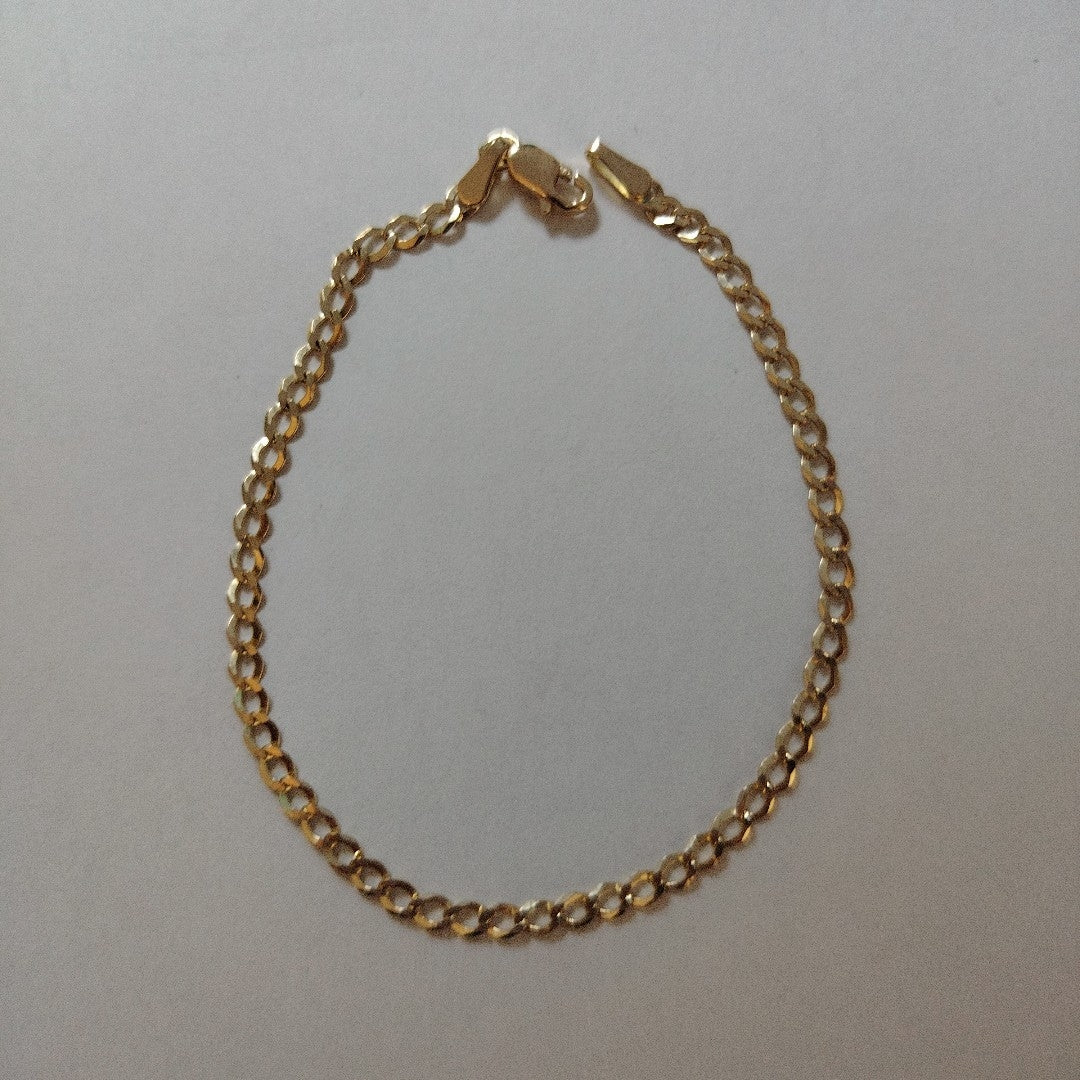 PULSERA BARBADA 14K 18 CM 2.1 GR (NUEVO)