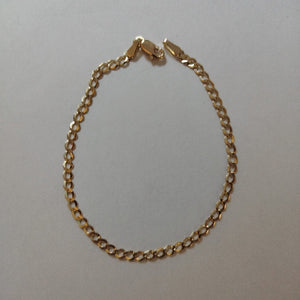 PULSERA BARBADA 14K 18 CM 2.1 GR (NUEVO)