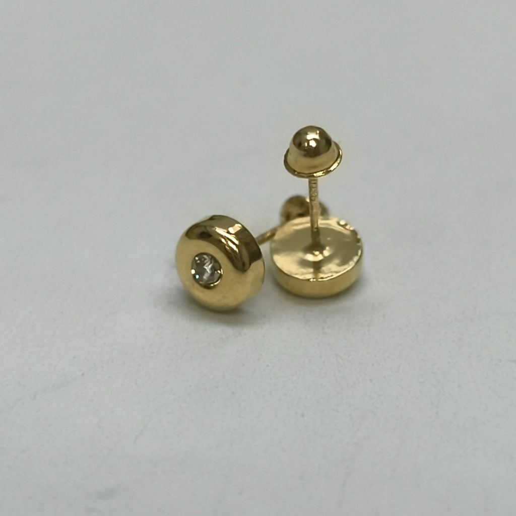 BROQUELES BROQUEL C CIRCONIA 14K 0.27 GR (NUEVO)