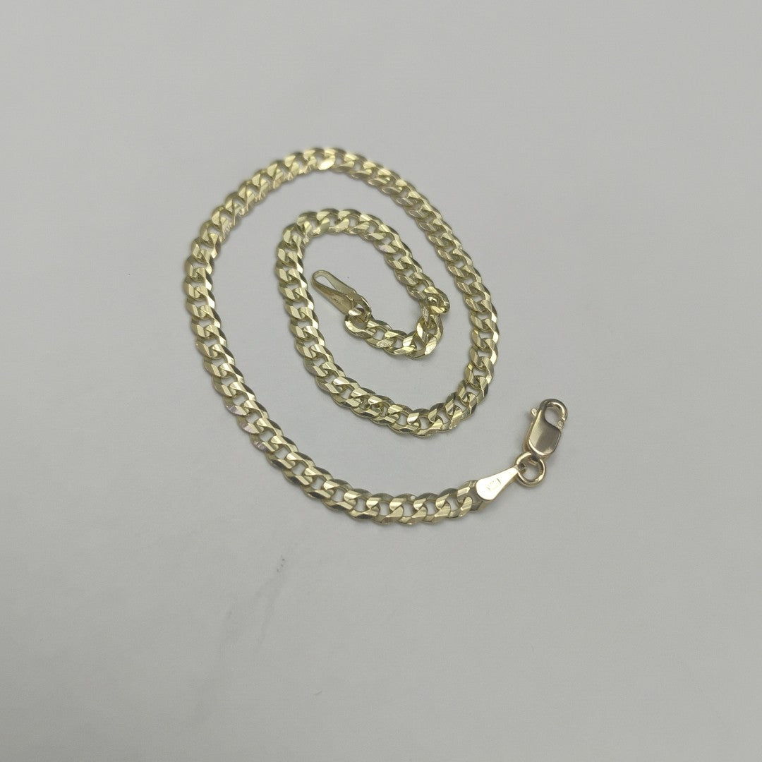 PULSERA BARBADA 14K 21 CM 3.8 GR (NUEVO)