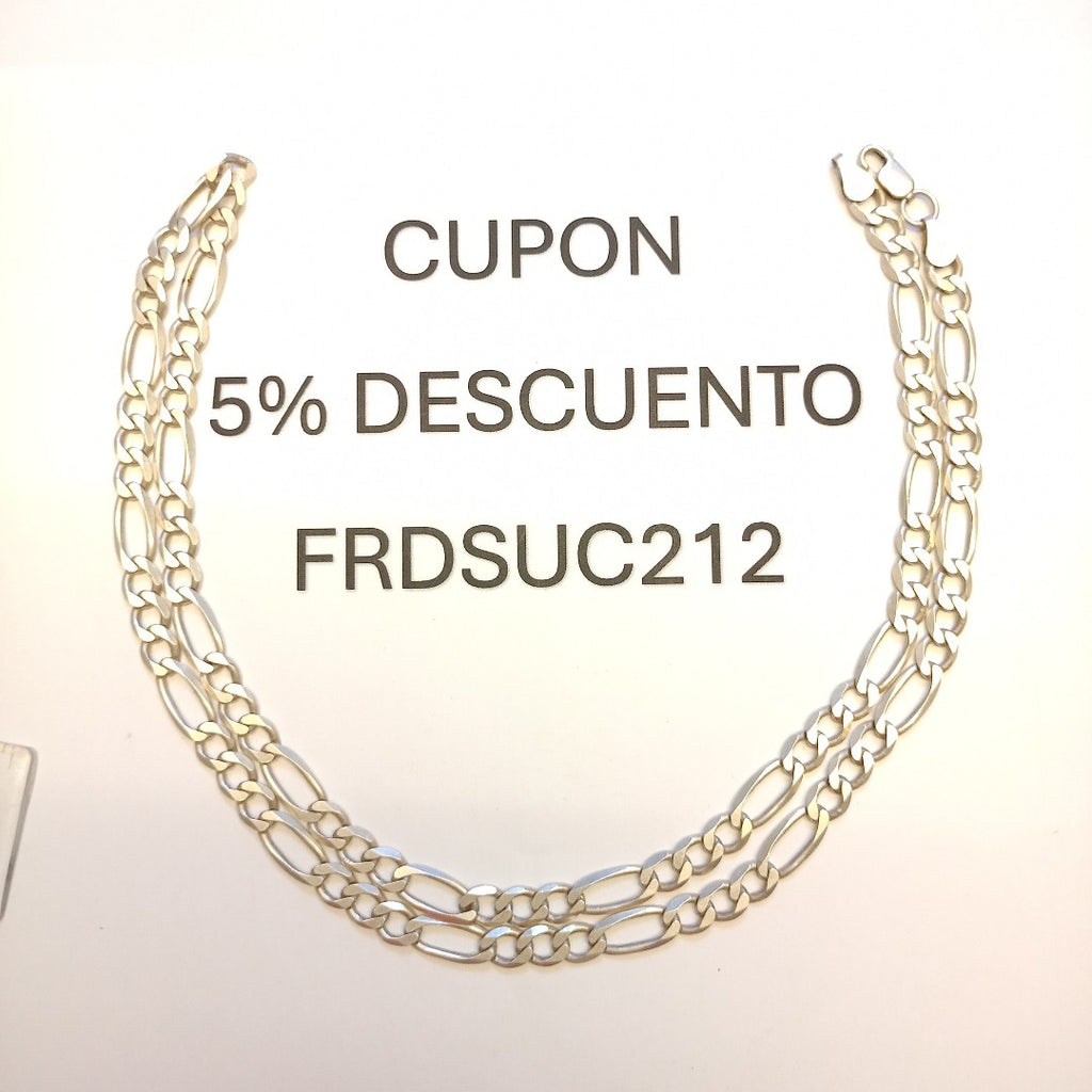 CADENA PLATA 42.3 GRMS (SEMINUEVO)