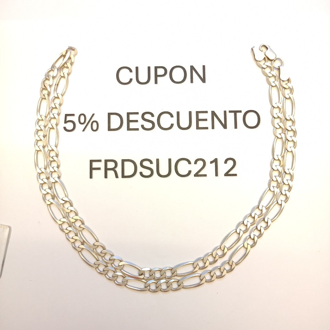 CADENA PLATA 42.3 GRMS (SEMINUEVO)