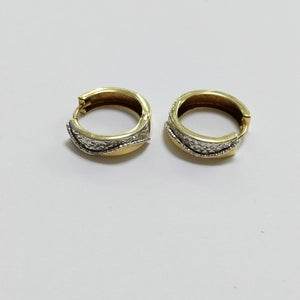 ARETES PAR ORO 14 K 1.8 GRMS (SEMINUEVO)