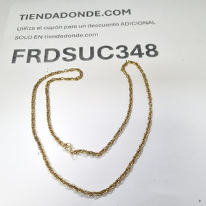 CADENA ORO 8 K 9.9 GRMS (SEMINUEVO)